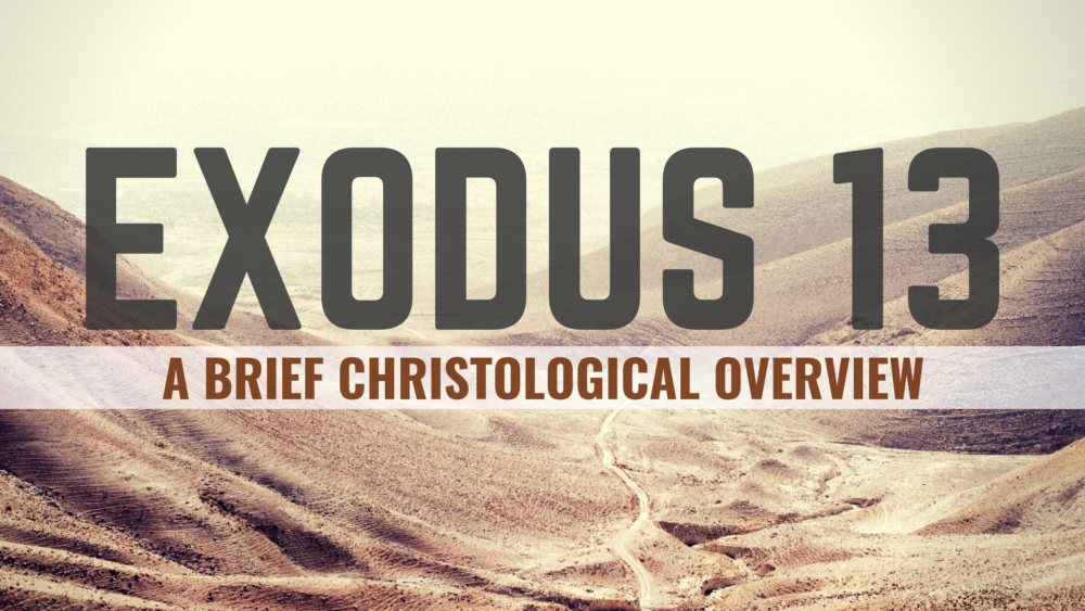 THROUGH THE BIBLE - Exodus 13 : Remembering the strong hand of the LORD