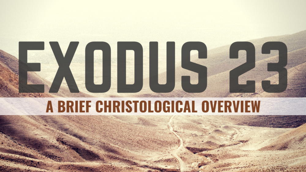 THROUGH THE BIBLE - Exodus 23 : Laws About the Sabbath and Festivals
