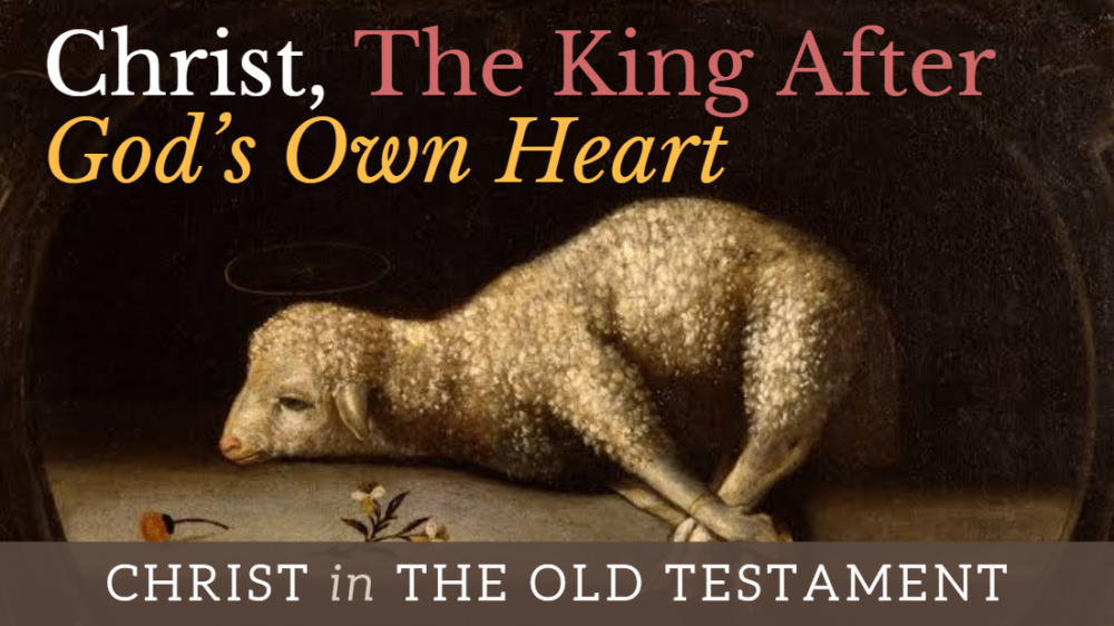 BIBLE STUDY: Christ in the OT - Christ, The King After God’s Own Heart Image