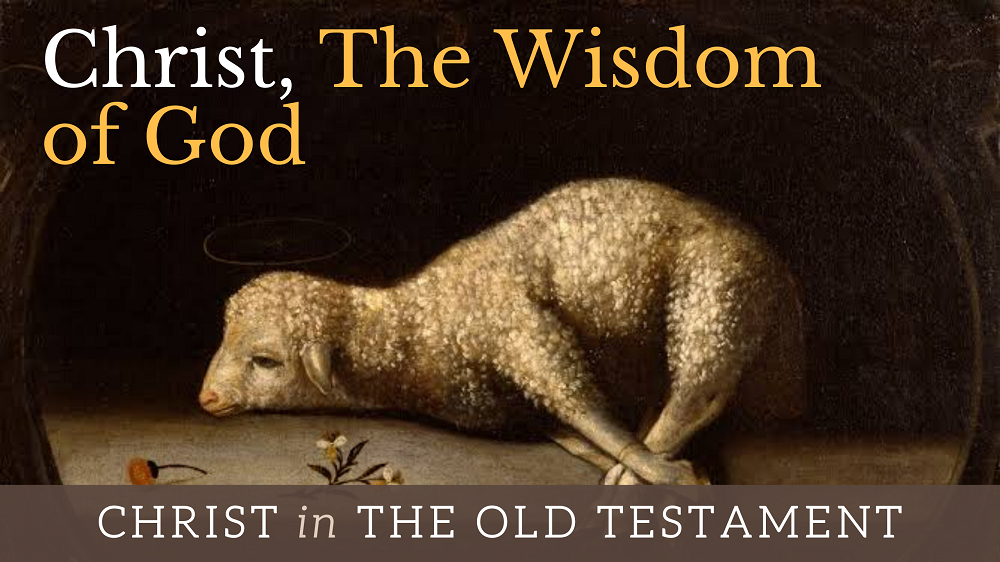 BIBLE STUDY: Christ in the OT - Christ, The Wisdom of God Image