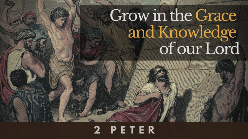 SERMON: Grow in the Grace and Knowledge of our Lord - 2 Peter Image
