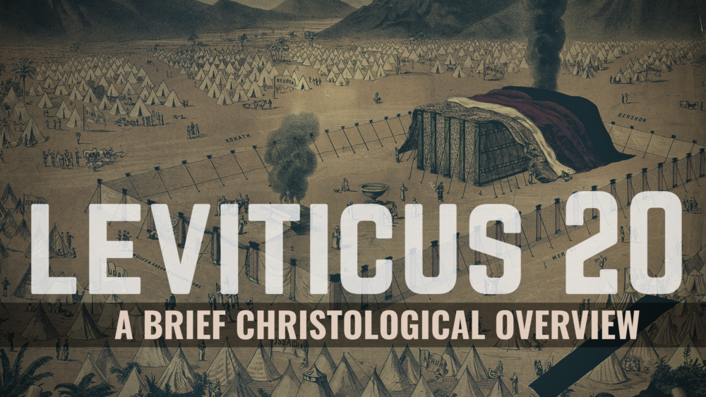 THROUGH THE BIBLE - Leviticus 20 : Capital Crimes Image
