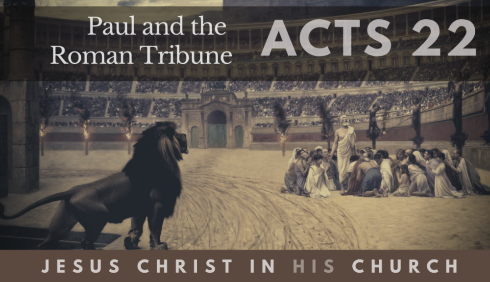 BIBLE STUDY: Jesus in His Church - Paul and the Roman Tribune Image