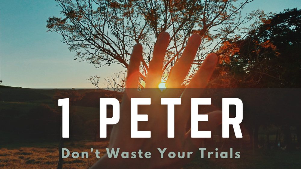 SERMON: Don't Waste Your Trials - 1 Peter 1:1-9 Image